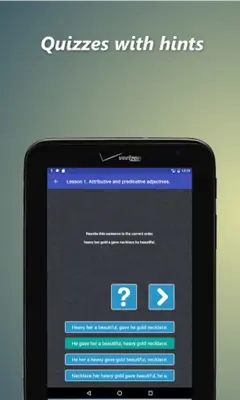 Advanced english grammar android App screenshot 0