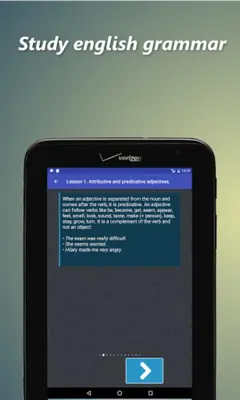 Advanced english grammar android App screenshot 1