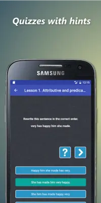 Advanced english grammar android App screenshot 3