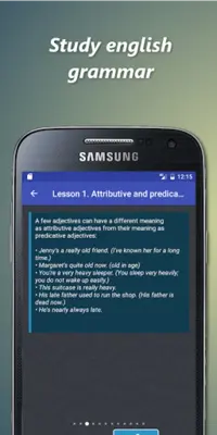 Advanced english grammar android App screenshot 4